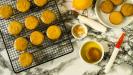 biscuits à l'orange, amandes et fleur d'oranger