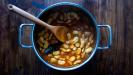 oven-roasted “giant” lima beans