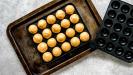 biscuits aux cacahuètes avec coeurs de cerises au chocolat pour le “nouvel an chinois”