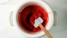 strawberry vodka basil sorbet (for us adults !)