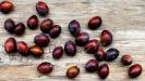 fresh plum & date & pistachio cakes : rightside-up or upside-down ?!