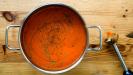 spicy roasted red pepper & tomato soup : i miss summer already