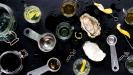 oyster & seaweed vodka martini