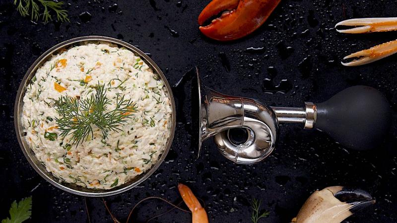 tartinade aux fruits de mer du jour du nouvel an