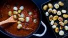 greek green beans & beef stew