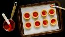 strawberry cream tartlets