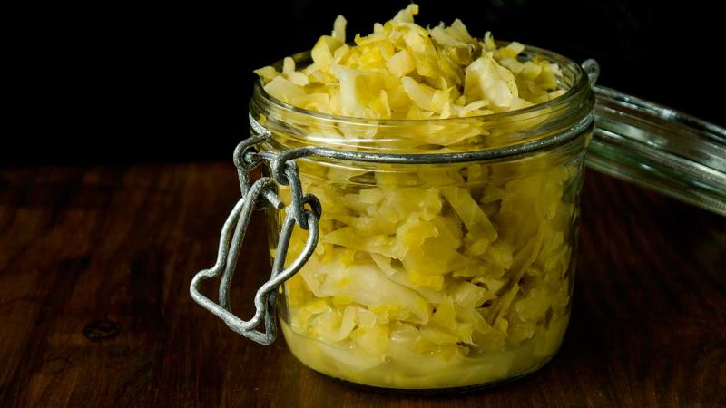 3-spice sauerkraut