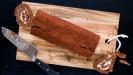 bûche de noël au chocolat & marrons