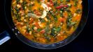 ‘potaje’ spanish cod & spinach & chickpea stew