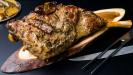 ‘kleftiko’ (mountain-thief) roast leg of lamb