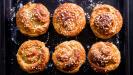 bitter orange & dulce de leche ‘tsoureki’ bread rolls