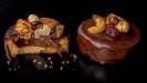 chocolate-coated & caramel-filled & dried fruits-topped «billionnaire» shortbreads