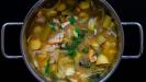 autumnal greek-style “psarosoupa” light fish & vegetable stew