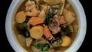 autumnal greek-style “psarosoupa” light fish & vegetable stew