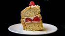 inside-out strawberry & almond shortcake