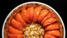 juicy apricot & almond tart with crunchy shortbread crust