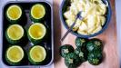 courgettes farcies au riz et aux herbes aromatiques