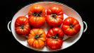 stuffed & baked tomatoes with tuna & fennel & bulgur