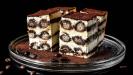 blocs de tiramisu semifreddo parfaitement carrés