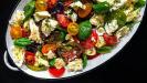 «caprese» mozzarella & tomato salad with croutons