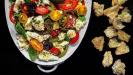 «caprese» mozzarella & tomato salad with croutons