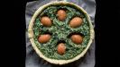 «torta pasqualina» easter pot pie with spinach & ricotta & eggs