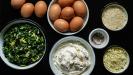 «torta pasqualina» tourte de pâques aux épinards & ricotta & œufs