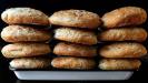 big sandwich bread buns (with seeds) for «pan bagnat»