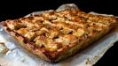 spiced apple lattice pie with walnuts & raisins