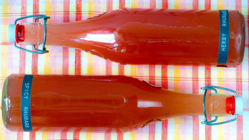 rhubarb syrup