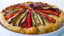 tarte aux légumes rôtis et au chèvre