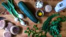 burgers végétariens aux courgettes