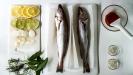 oven broiled whole fish - whiting