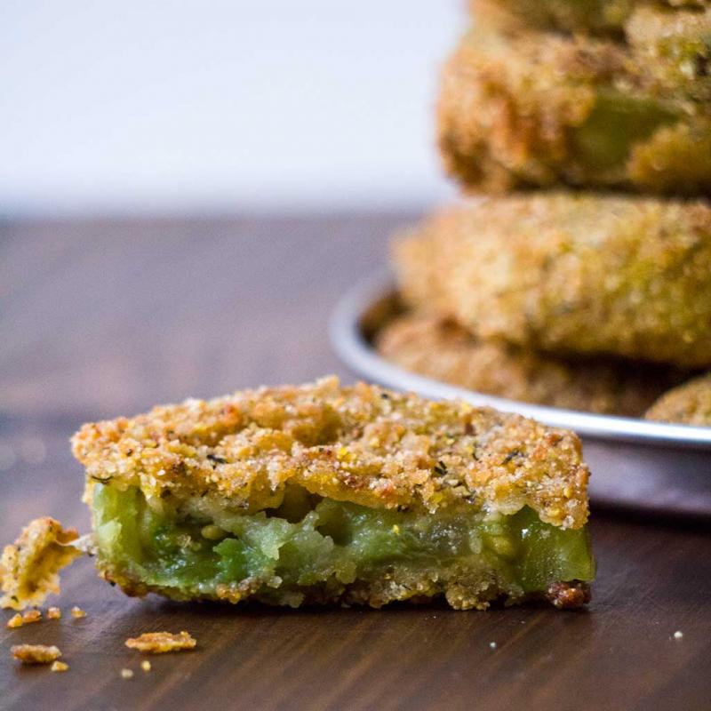 fried extra green tomatoes